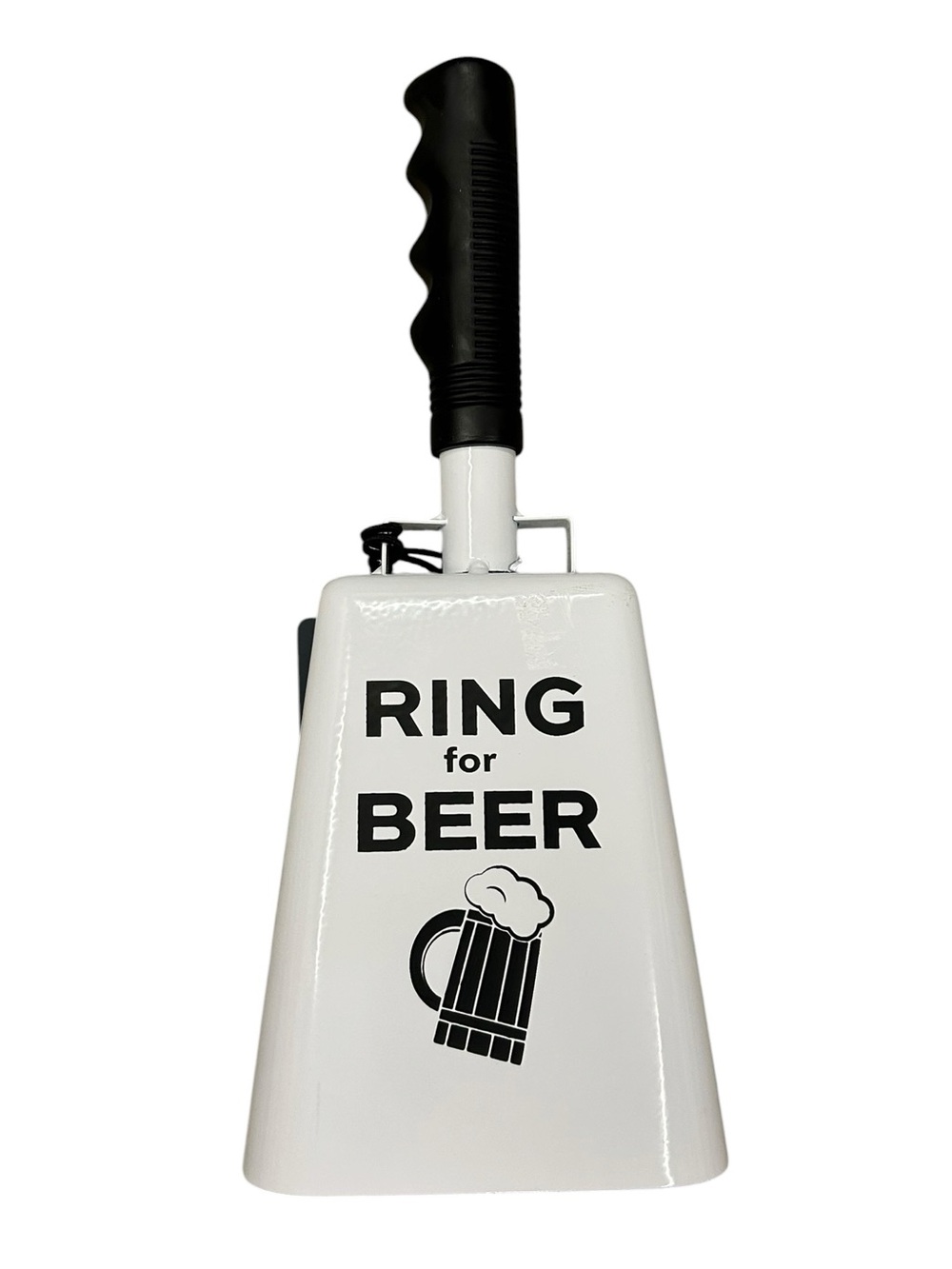 Hammer + Axe "Ring for Beer" Classic Cowbell 11” NWT